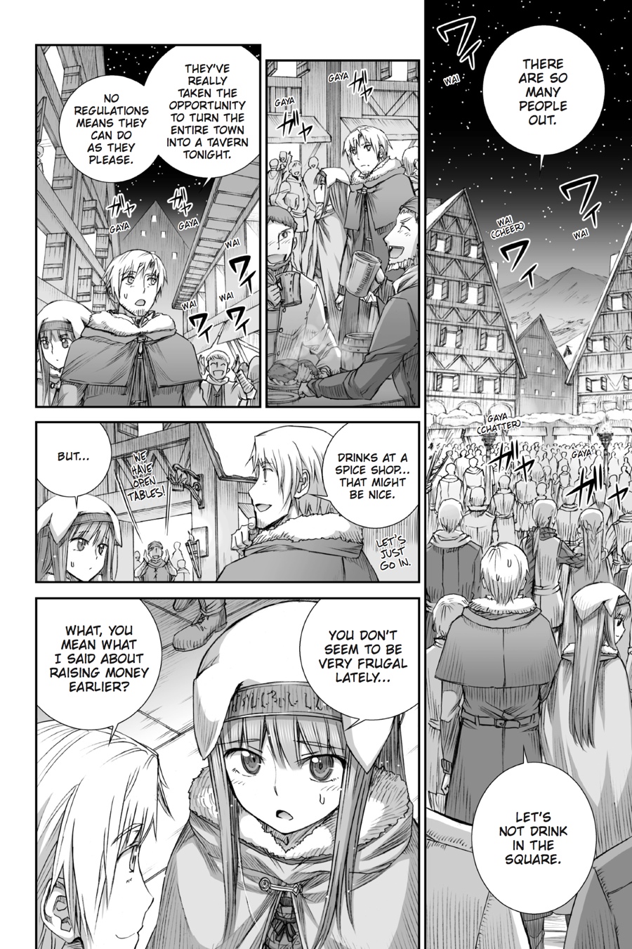 Read Spice and Wolf ENGLISH Manga Online