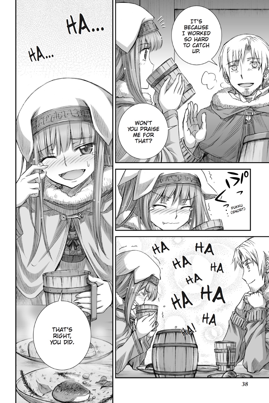 Read Spice and Wolf ENGLISH Manga Online