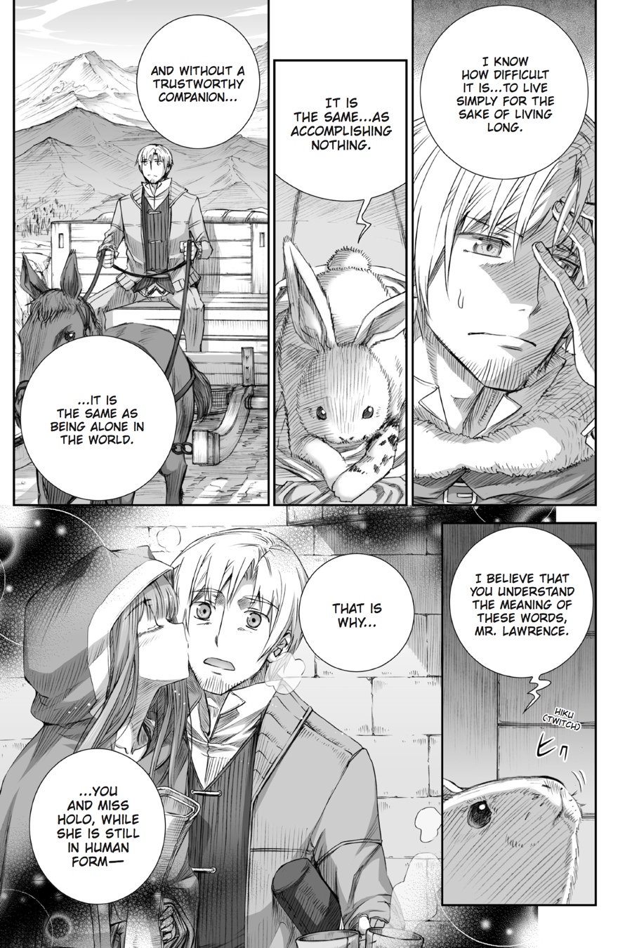 Read Spice and Wolf ENGLISH Manga Online