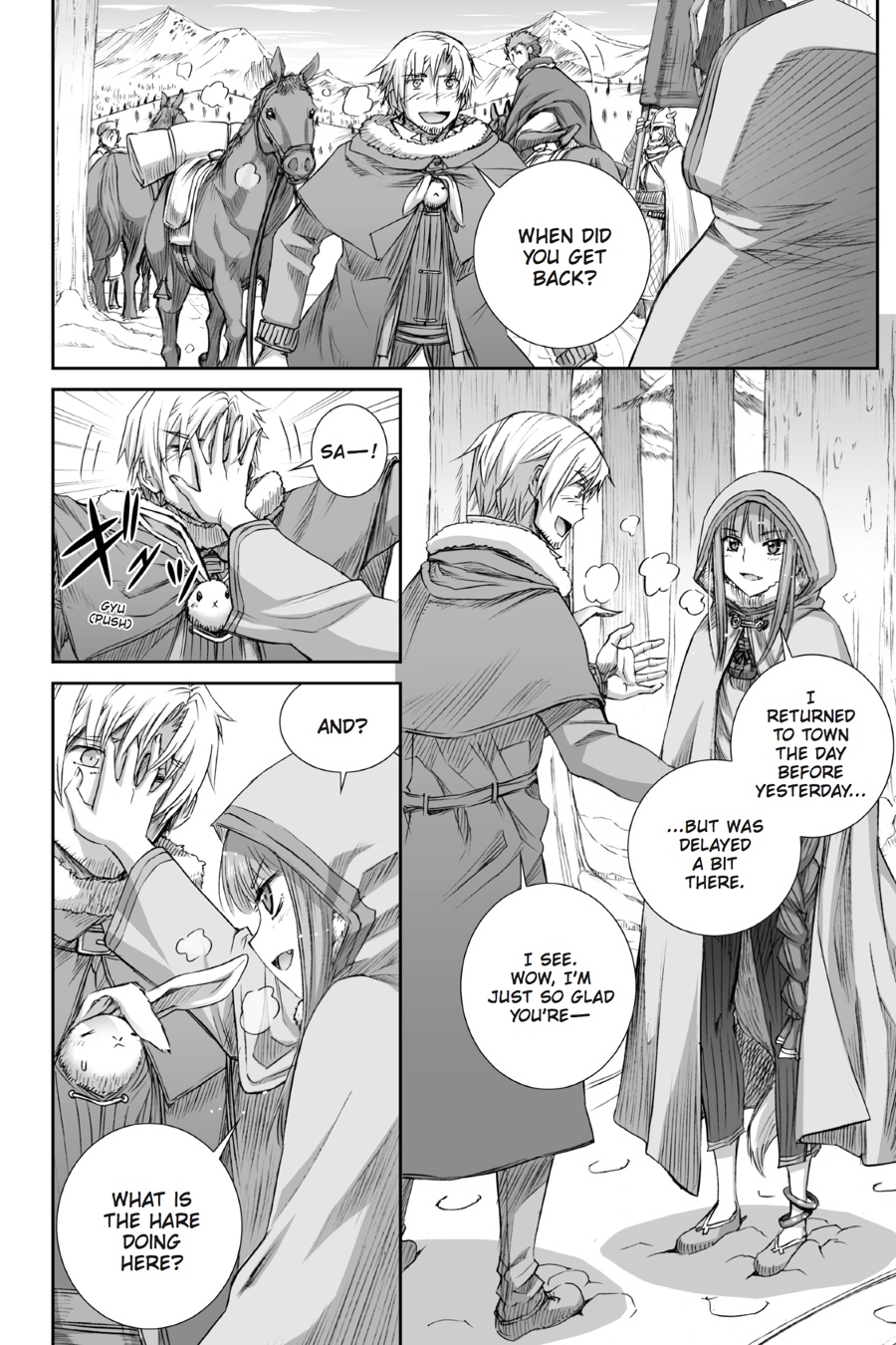 Read Spice and Wolf ENGLISH Manga Online