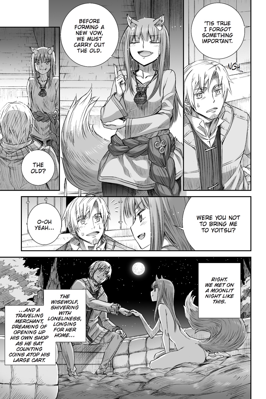 Read Spice and Wolf ENGLISH Manga Online