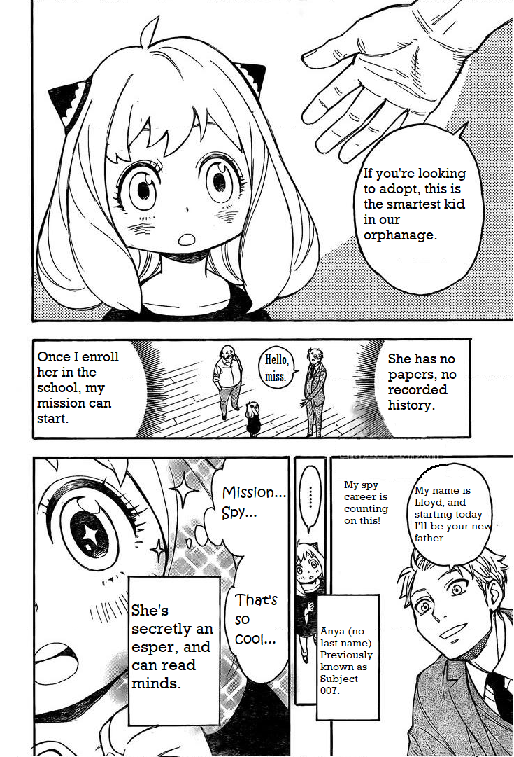 Read Spy x Family ENGLISH Manga Online