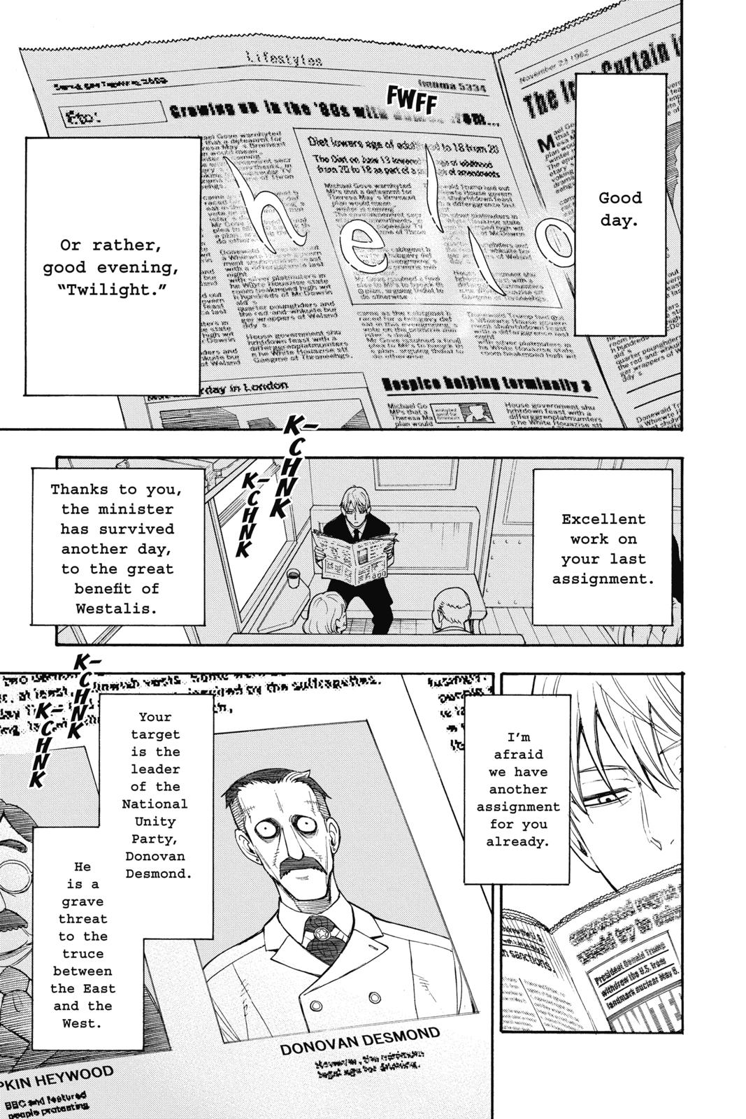 Read Spy x Family ENGLISH Manga Online