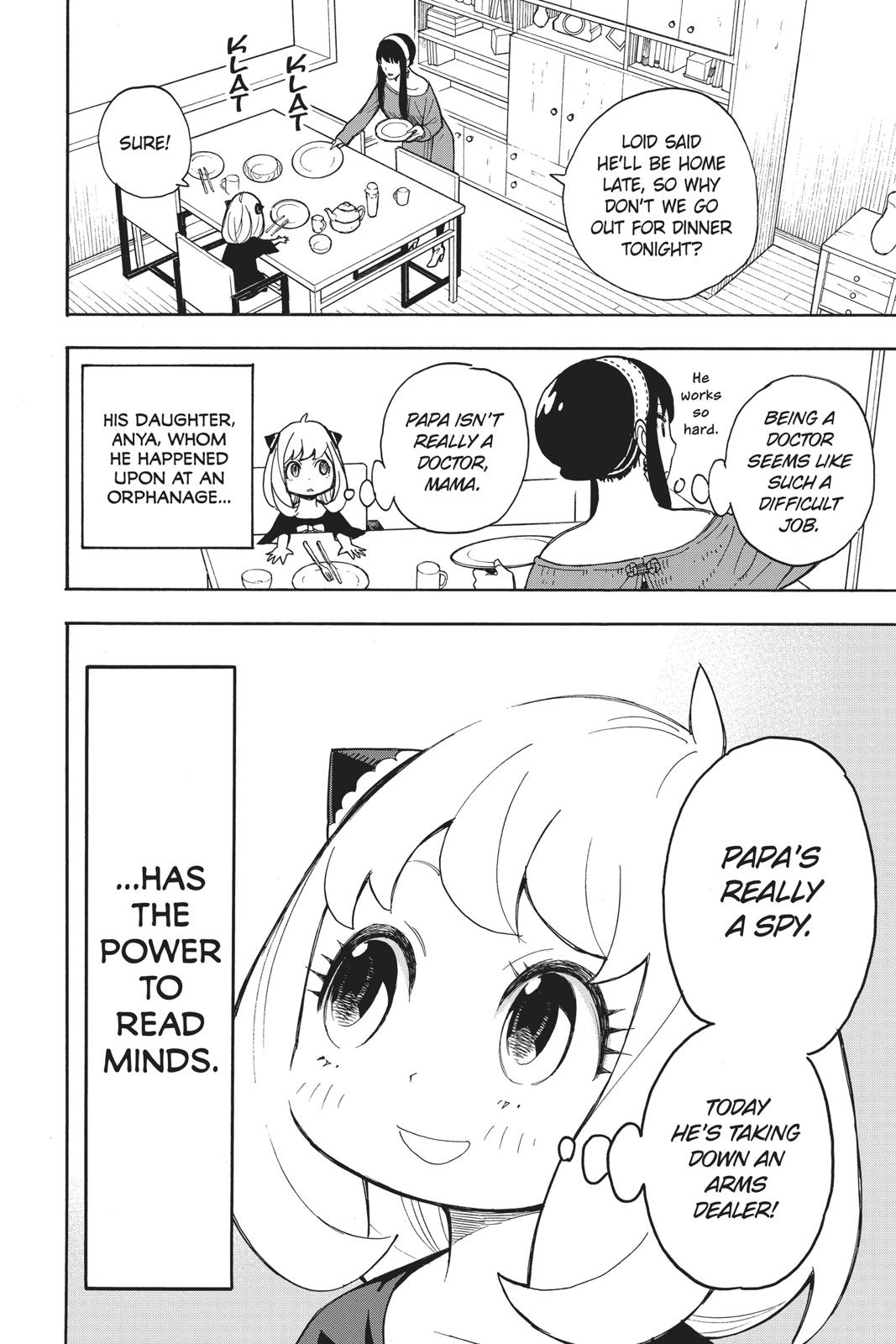Read Spy x Family ENGLISH Manga Online