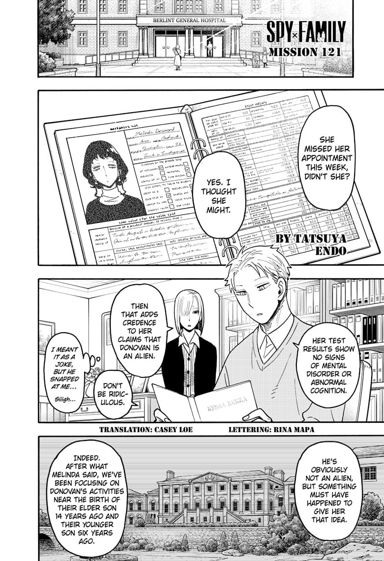 Read Spy x Family ENGLISH Manga Online