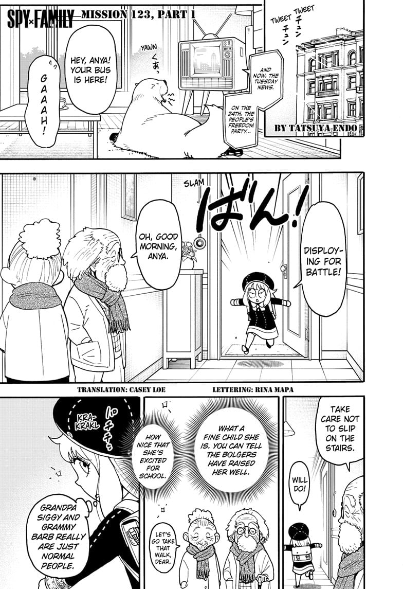 Read Spy x Family ENGLISH Manga Online