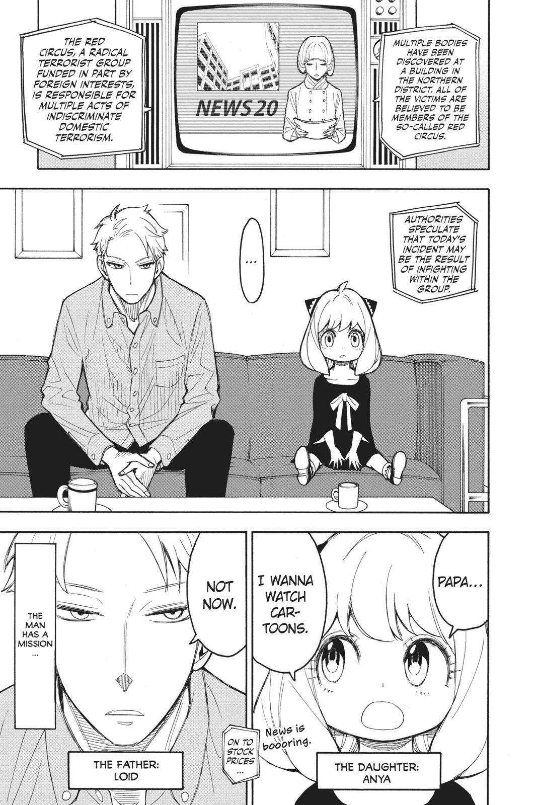 Read Spy x Family ENGLISH Manga Online