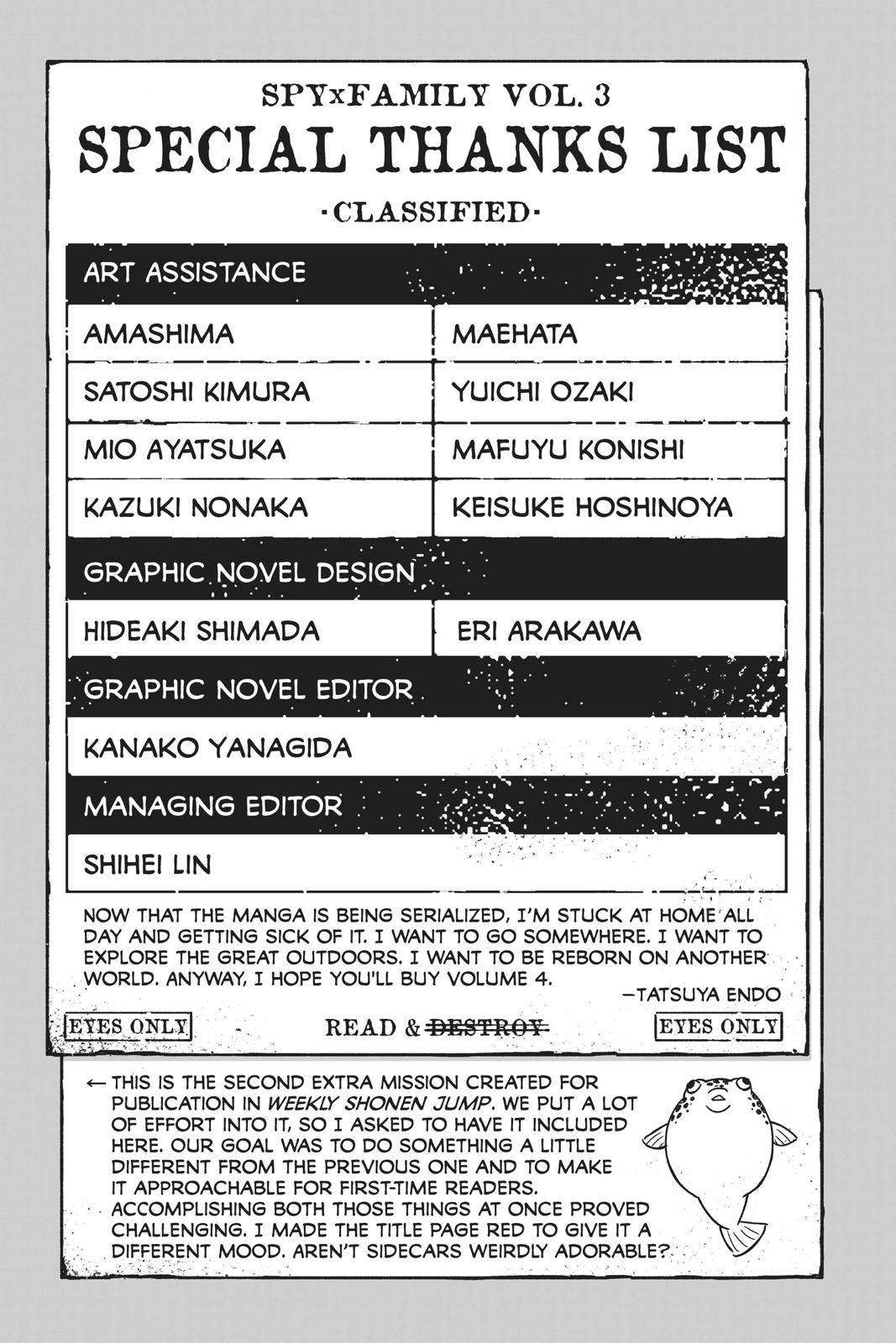 Read Spy x Family ENGLISH Manga Online