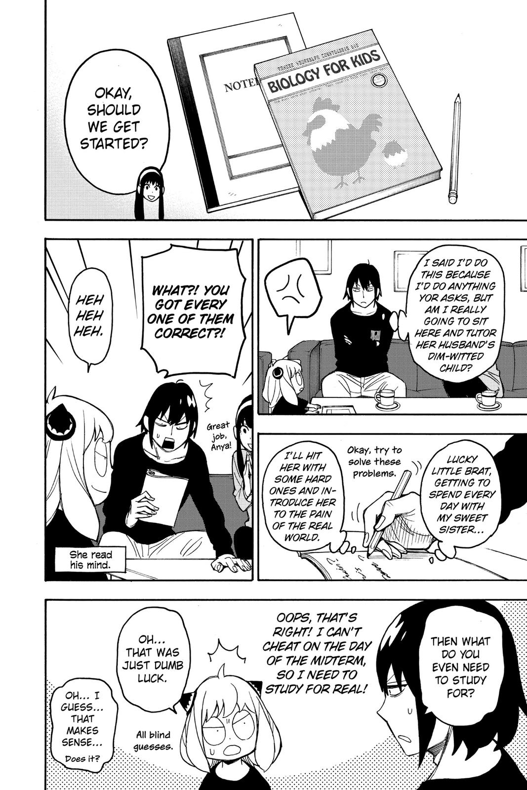 Read Spy x Family ENGLISH Manga Online
