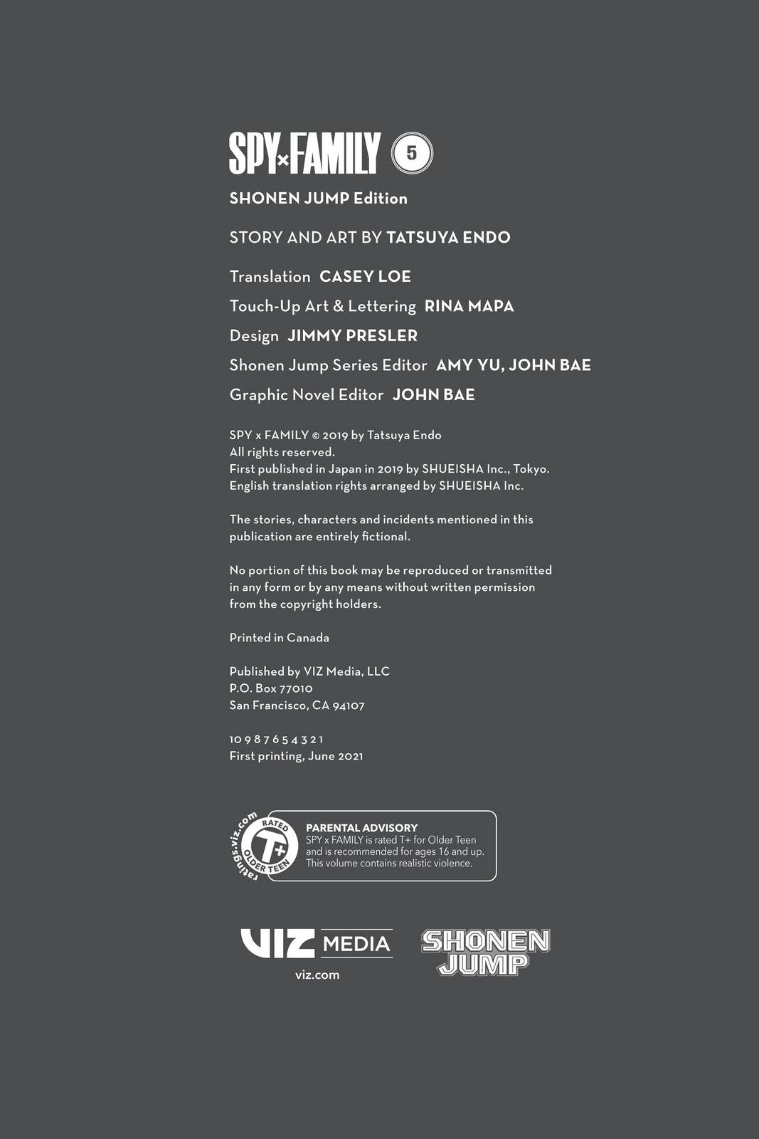 Read Spy x Family ENGLISH Manga Online