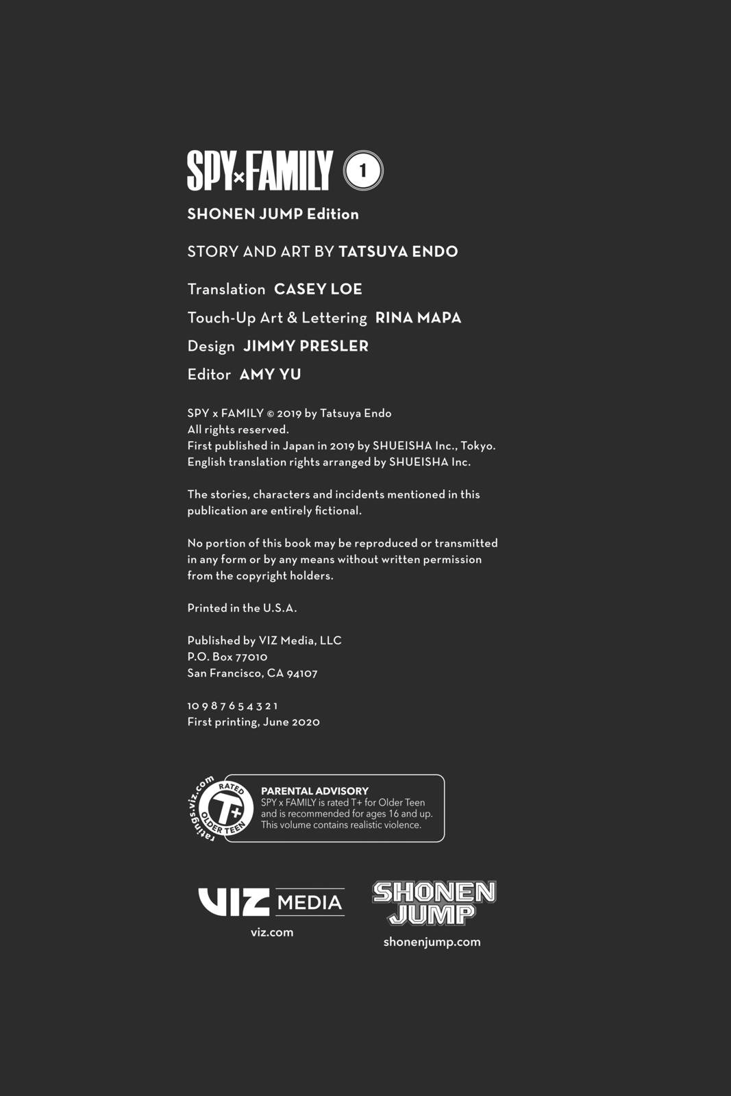 Read Spy x Family ENGLISH Manga Online