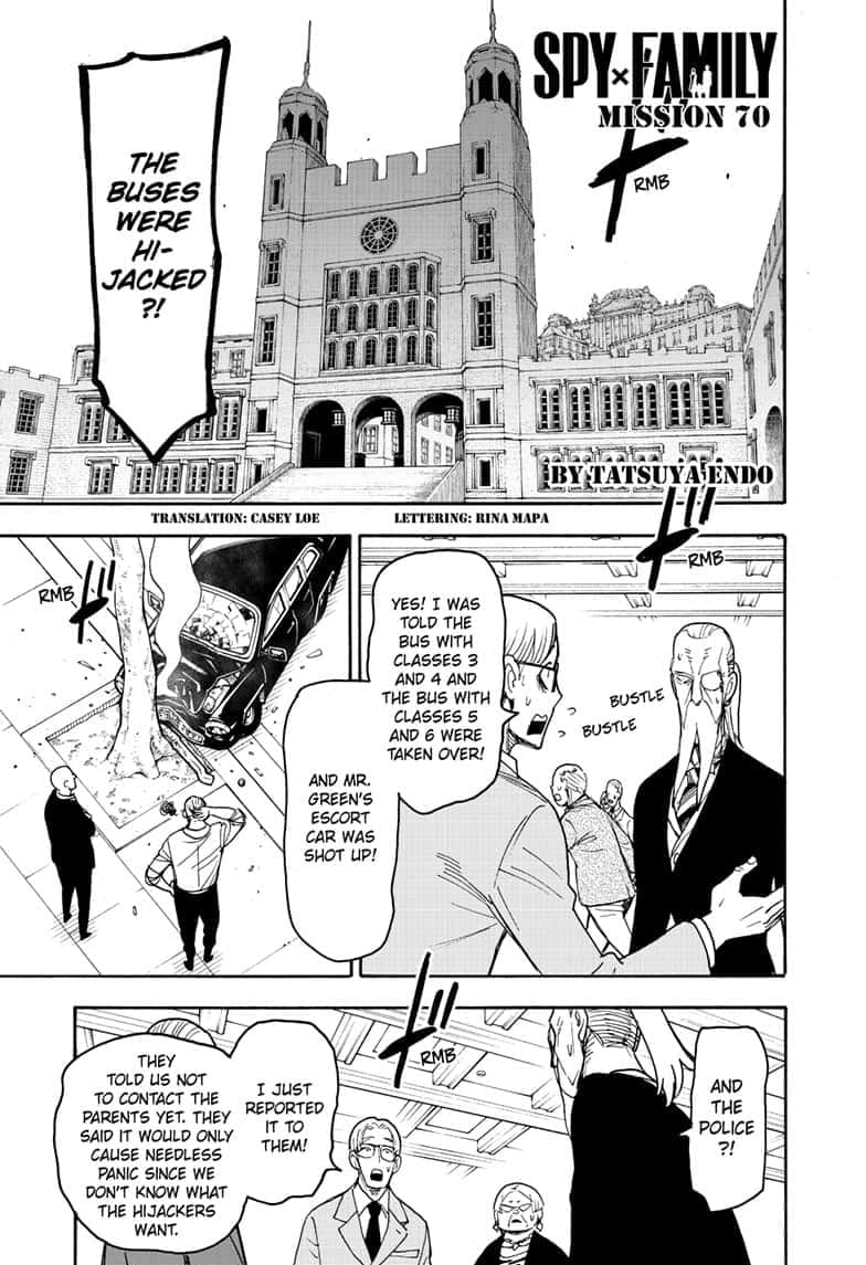 Read Spy x Family ENGLISH Manga Online