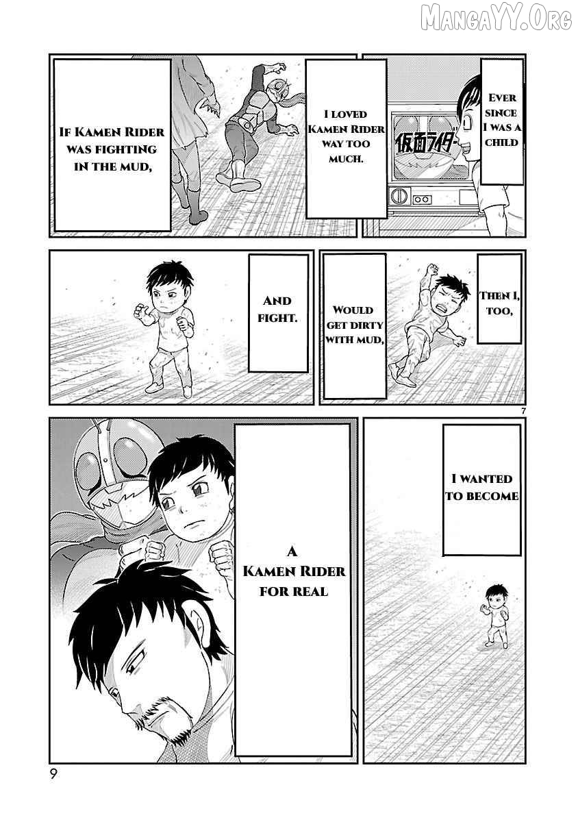 Read Tanzaburo Tojima Wants To Be Kamen Rider ENGLISH Manga Online