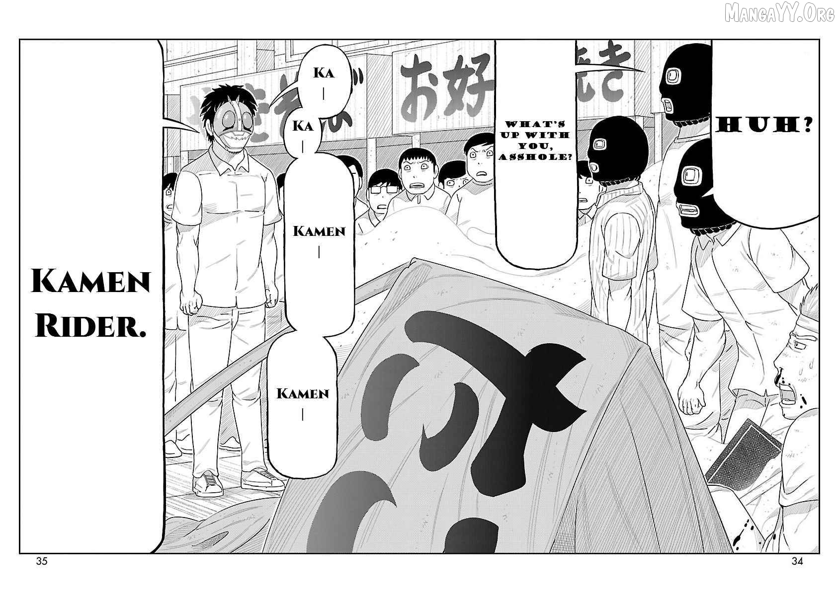 Read Tanzaburo Tojima Wants To Be Kamen Rider ENGLISH Manga Online