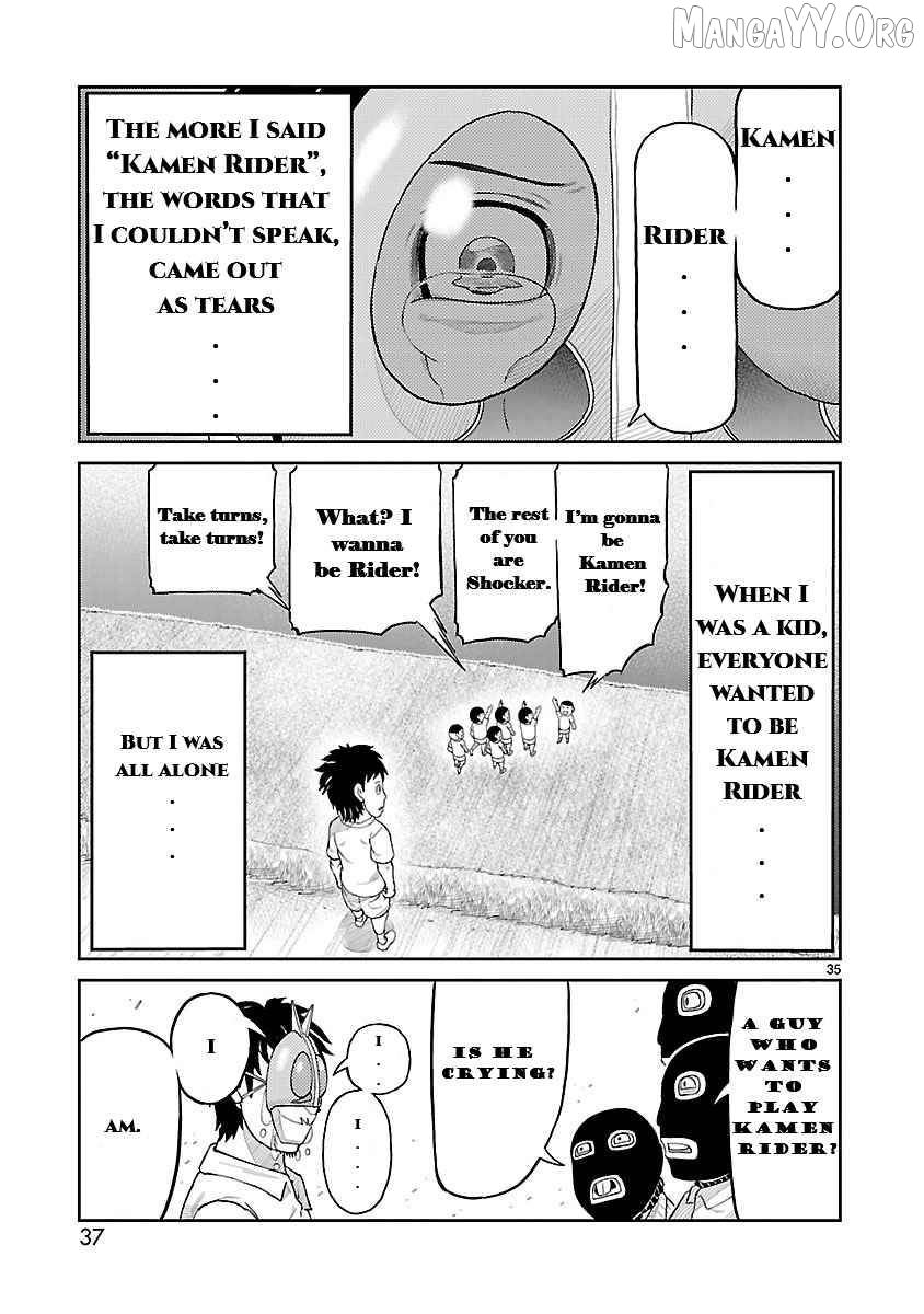 Read Tanzaburo Tojima Wants To Be Kamen Rider ENGLISH Manga Online