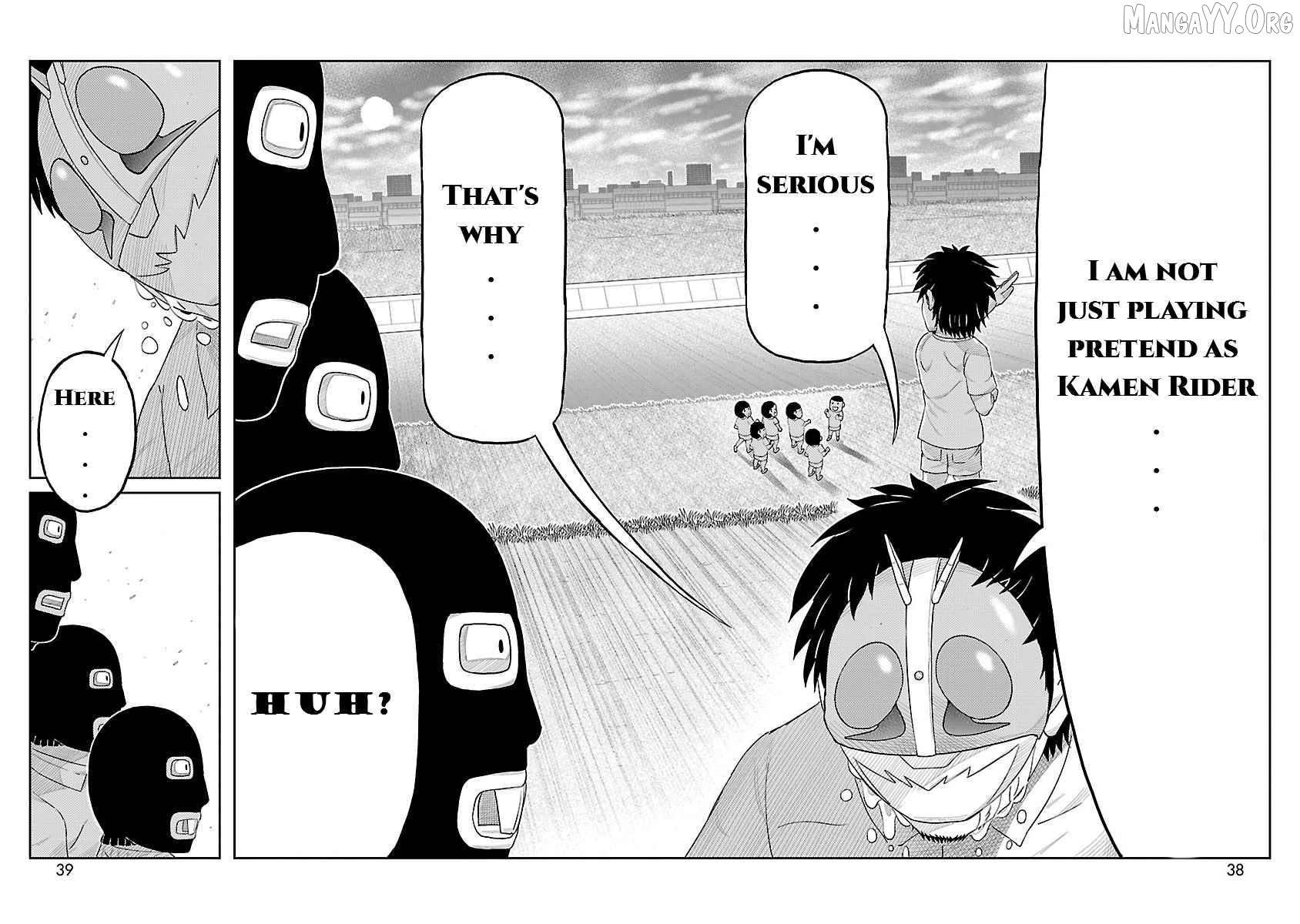 Read Tanzaburo Tojima Wants To Be Kamen Rider ENGLISH Manga Online