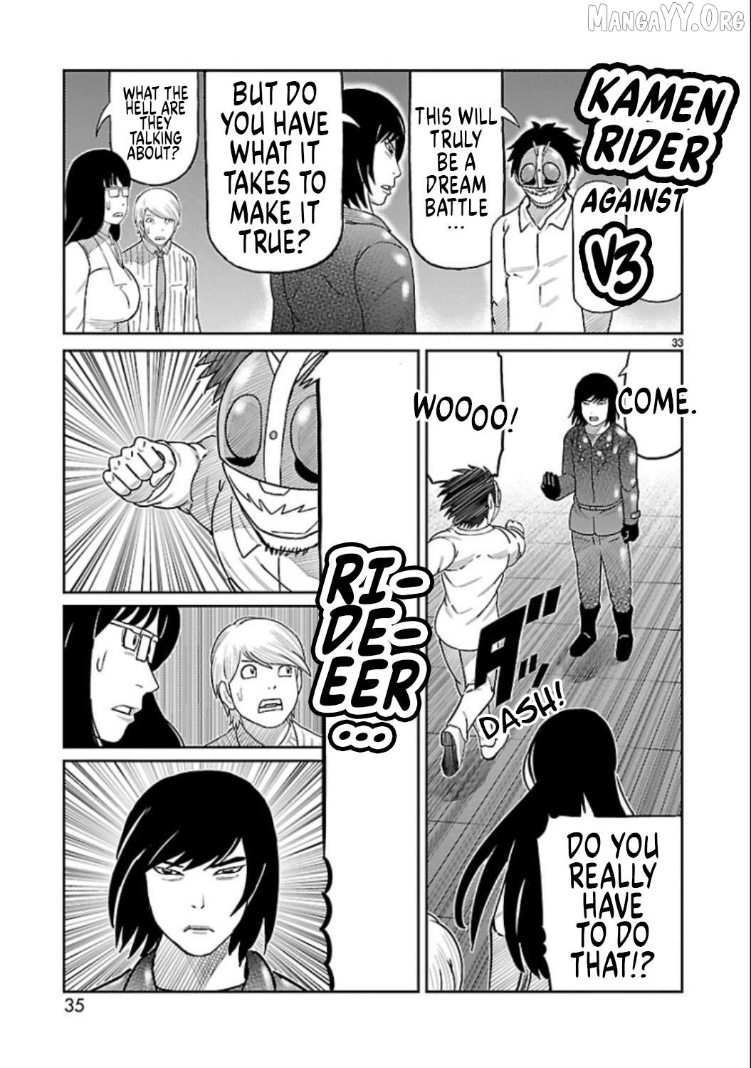 Read Tanzaburo Tojima Wants To Be Kamen Rider ENGLISH Manga Online