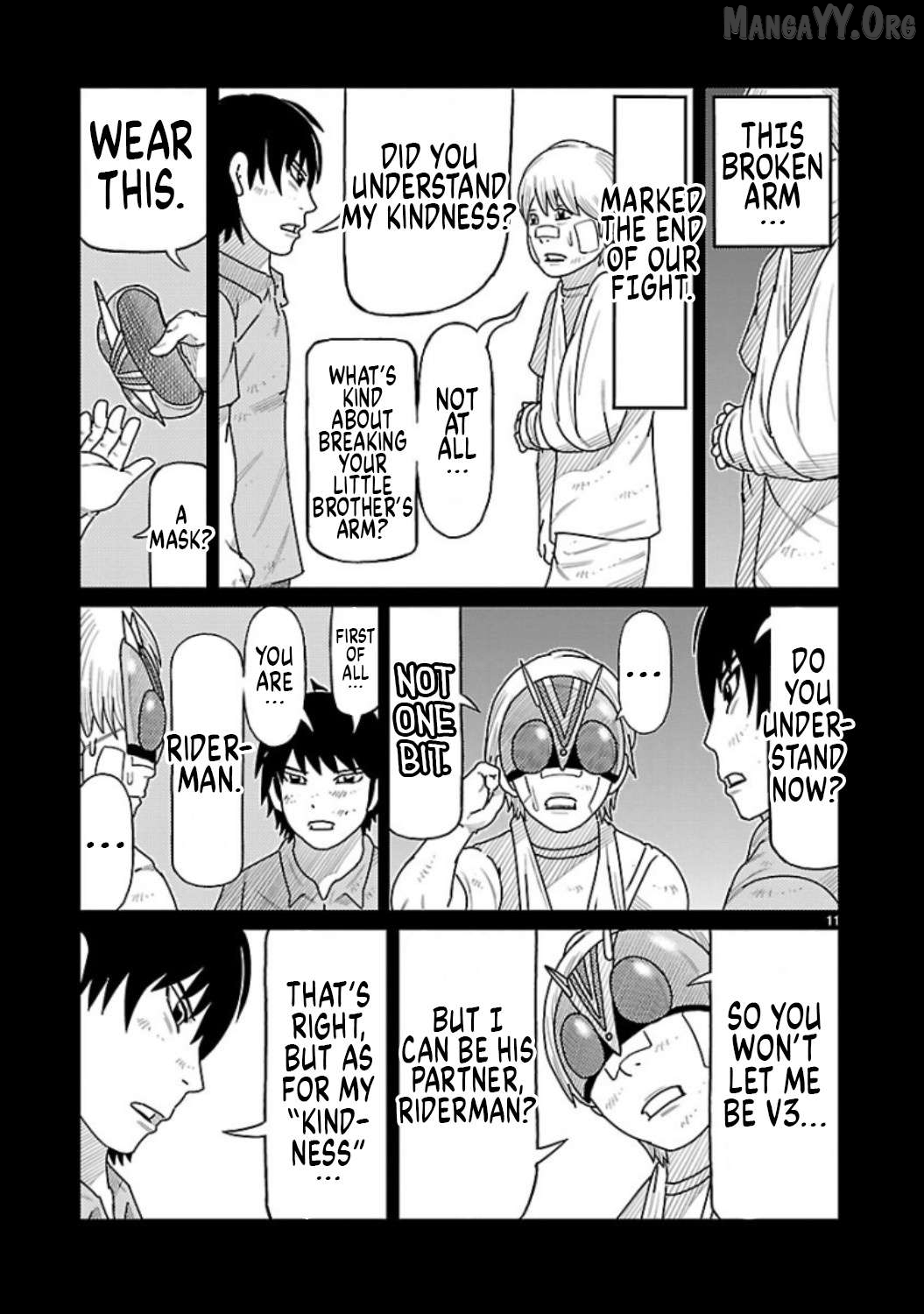 Read Tanzaburo Tojima Wants To Be Kamen Rider ENGLISH Manga Online