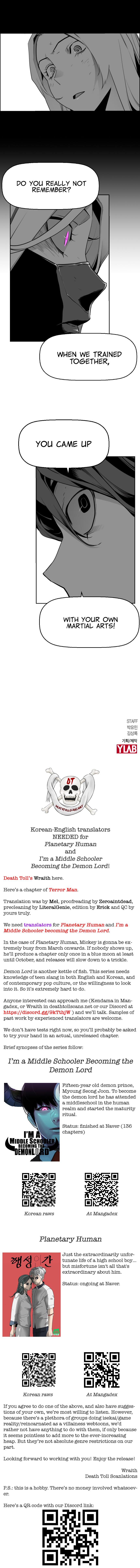 Read Terror Man ENGLISH Manga Online