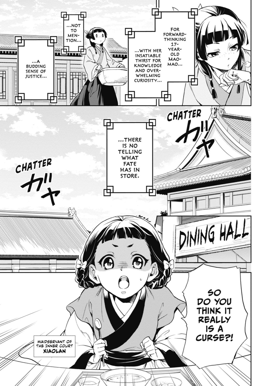 Read The Apothecary Diaries ENGLISH Manga Online
