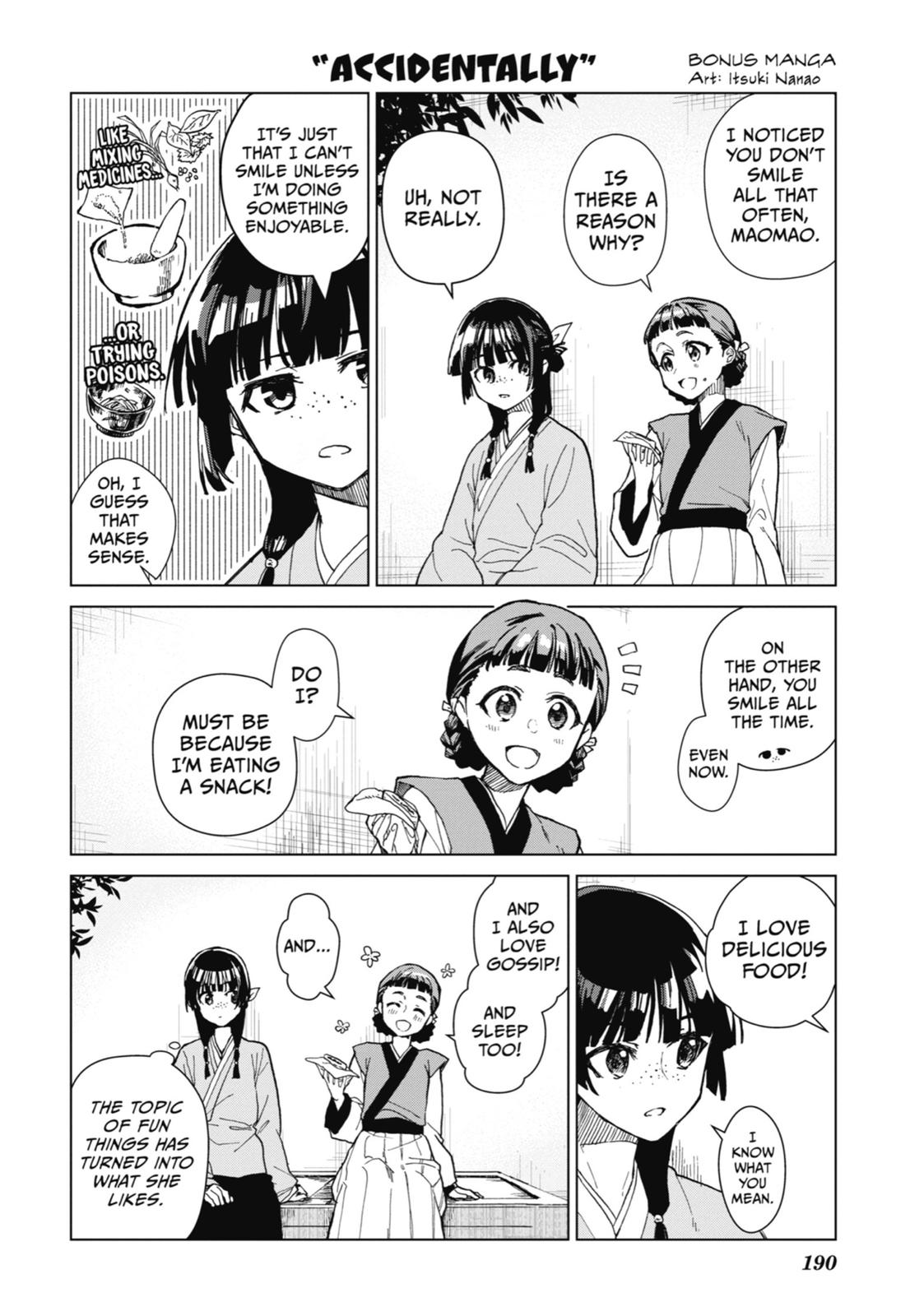 Read The Apothecary Diaries ENGLISH Manga Online