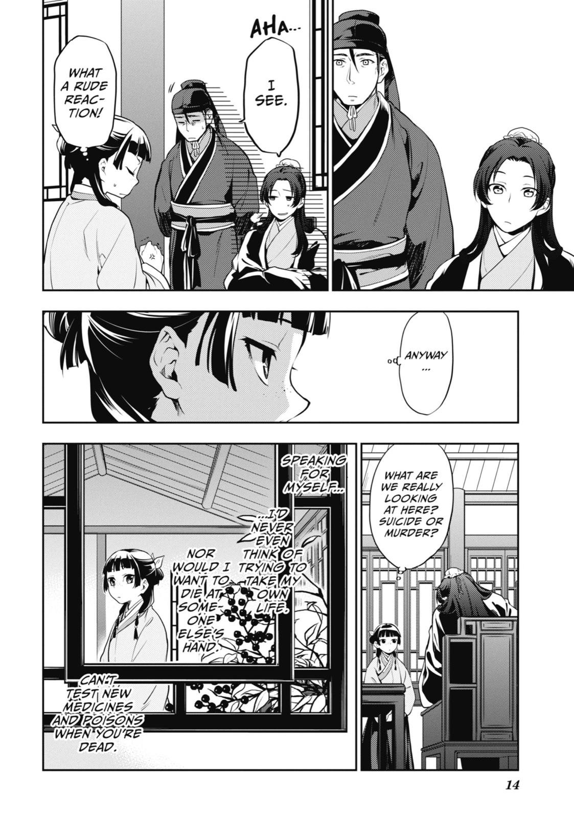 Read The Apothecary Diaries ENGLISH Manga Online
