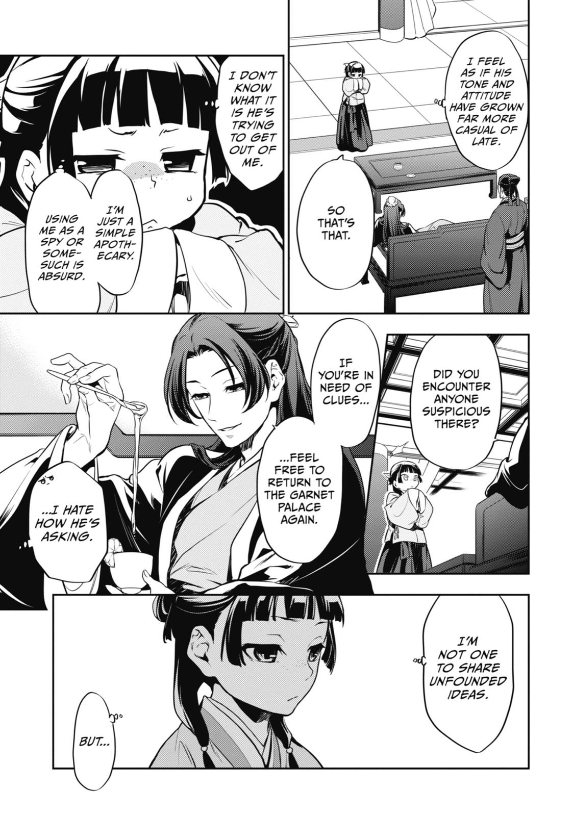 Read The Apothecary Diaries ENGLISH Manga Online