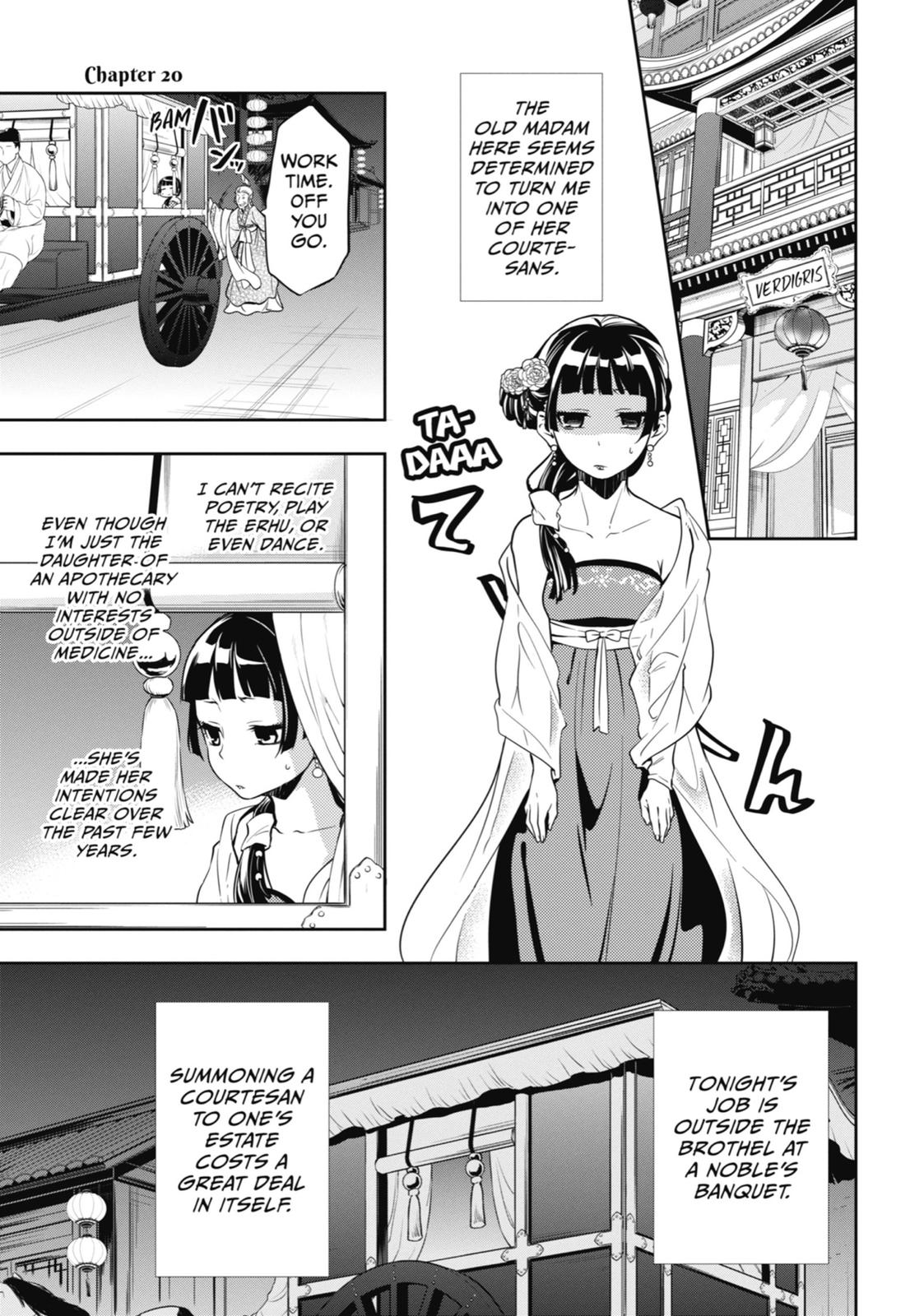 Read The Apothecary Diaries ENGLISH Manga Online