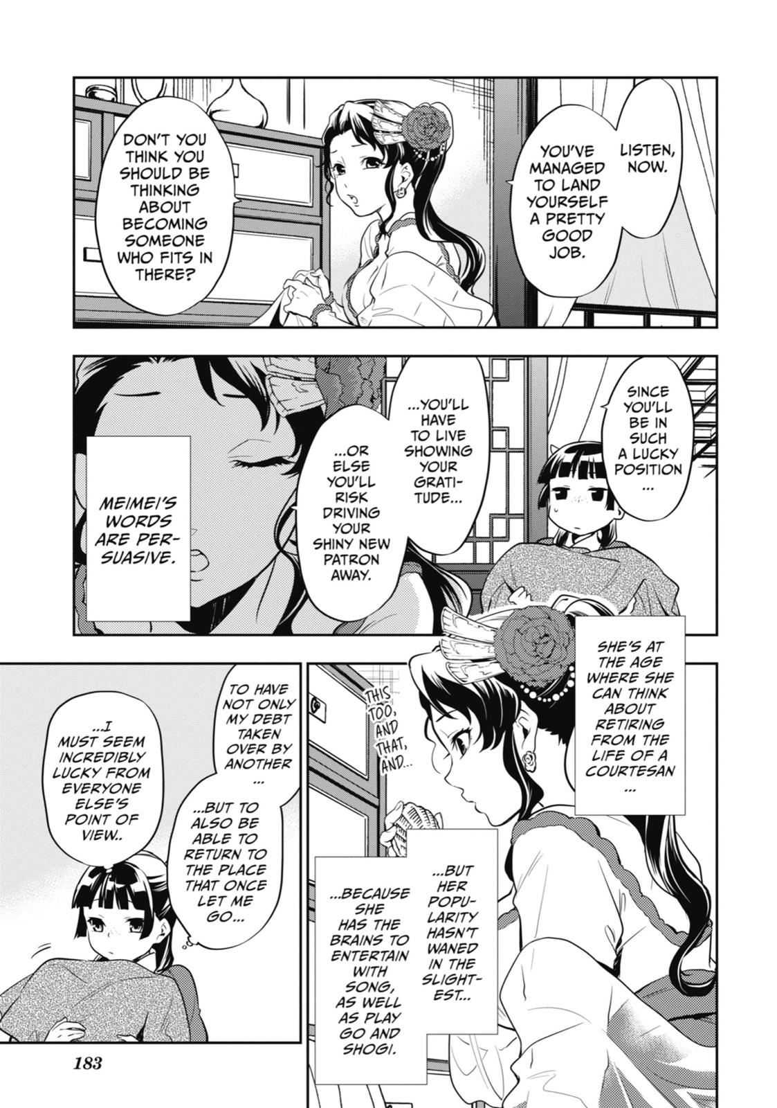 Read The Apothecary Diaries ENGLISH Manga Online