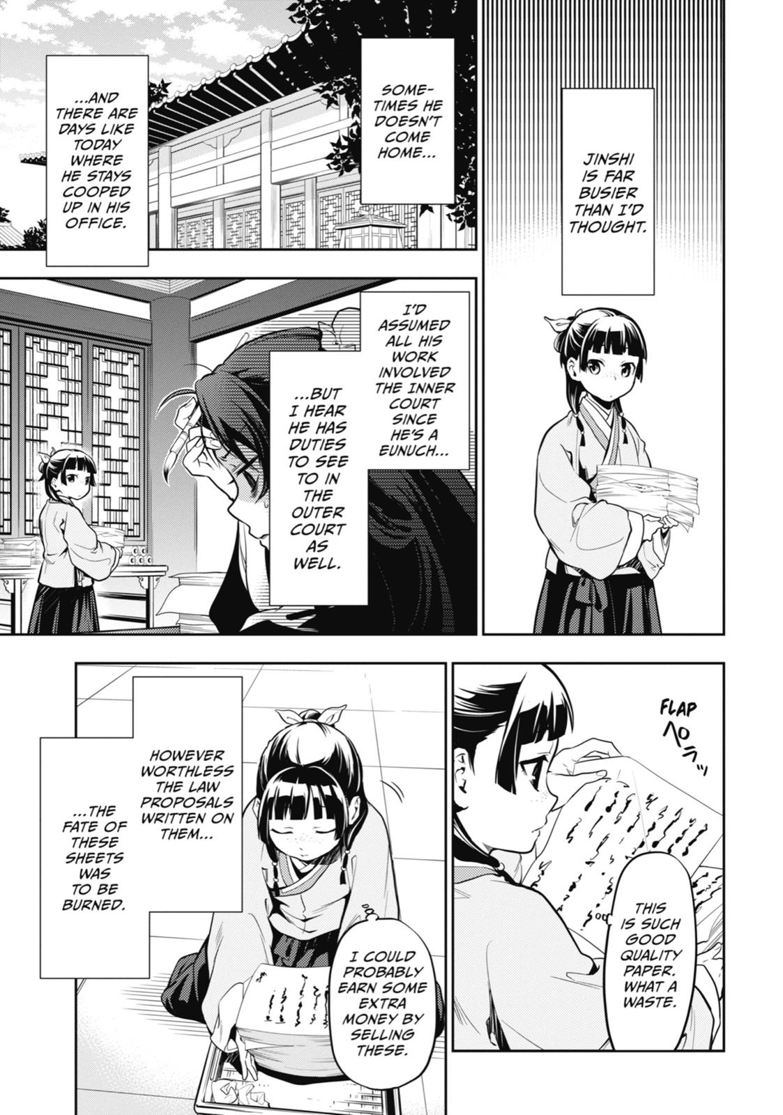 Read The Apothecary Diaries ENGLISH Manga Online