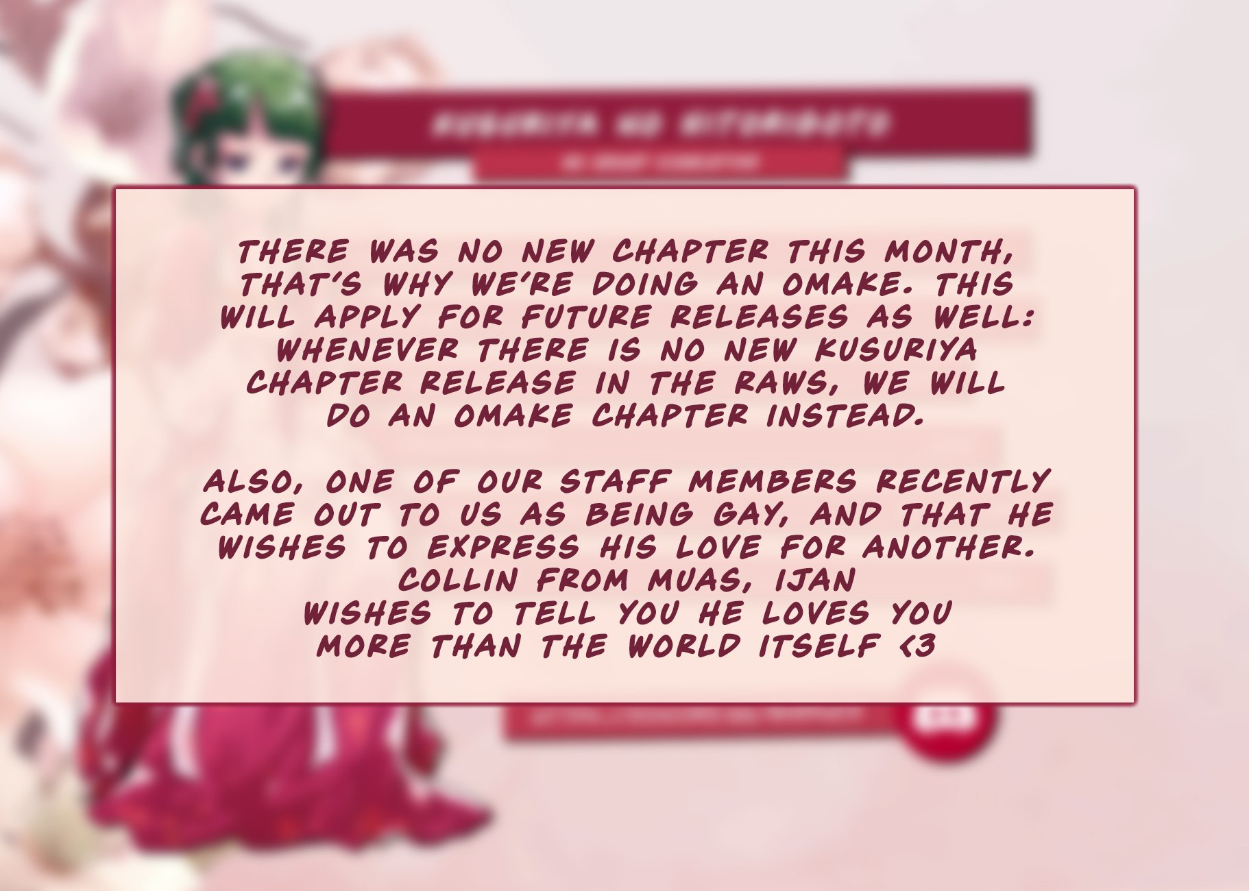 Read The Apothecary Diaries ENGLISH Manga Online