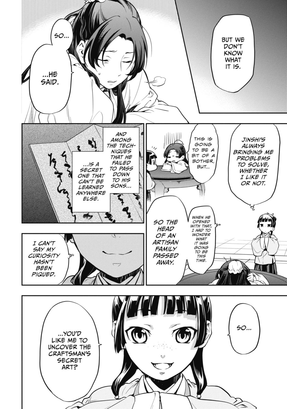 Read The Apothecary Diaries ENGLISH Manga Online