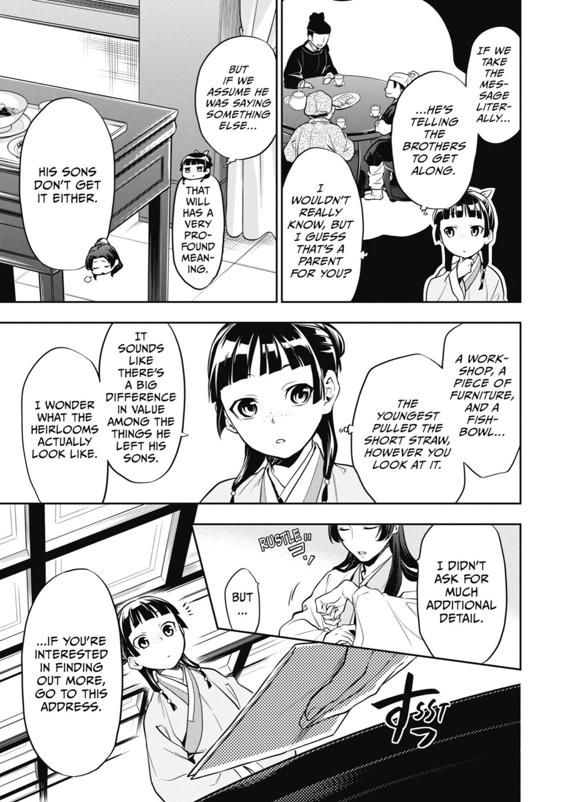 Read The Apothecary Diaries ENGLISH Manga Online