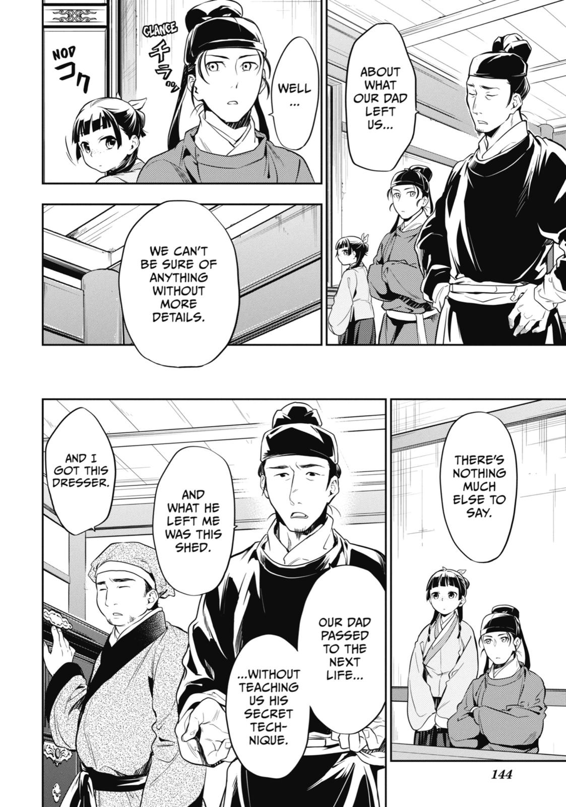 Read The Apothecary Diaries ENGLISH Manga Online