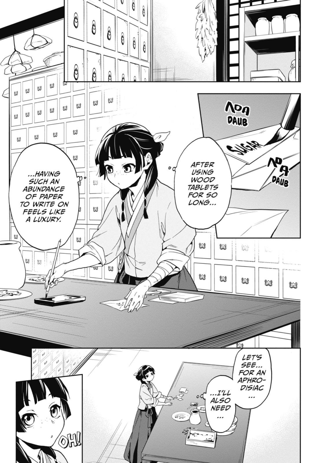 Read The Apothecary Diaries ENGLISH Manga Online