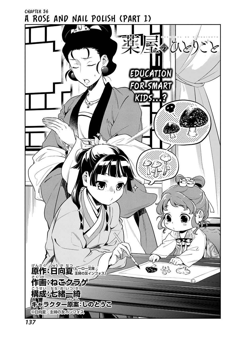 Read The Apothecary Diaries ENGLISH Manga Online