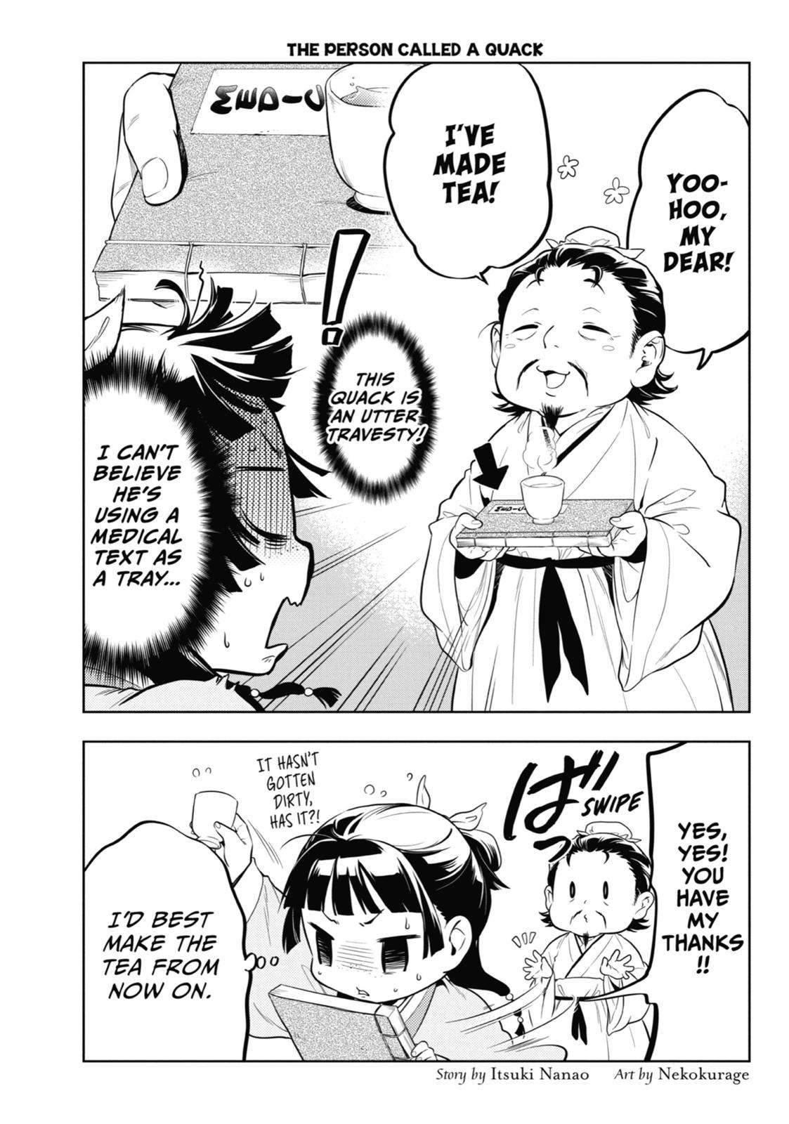 Read The Apothecary Diaries ENGLISH Manga Online