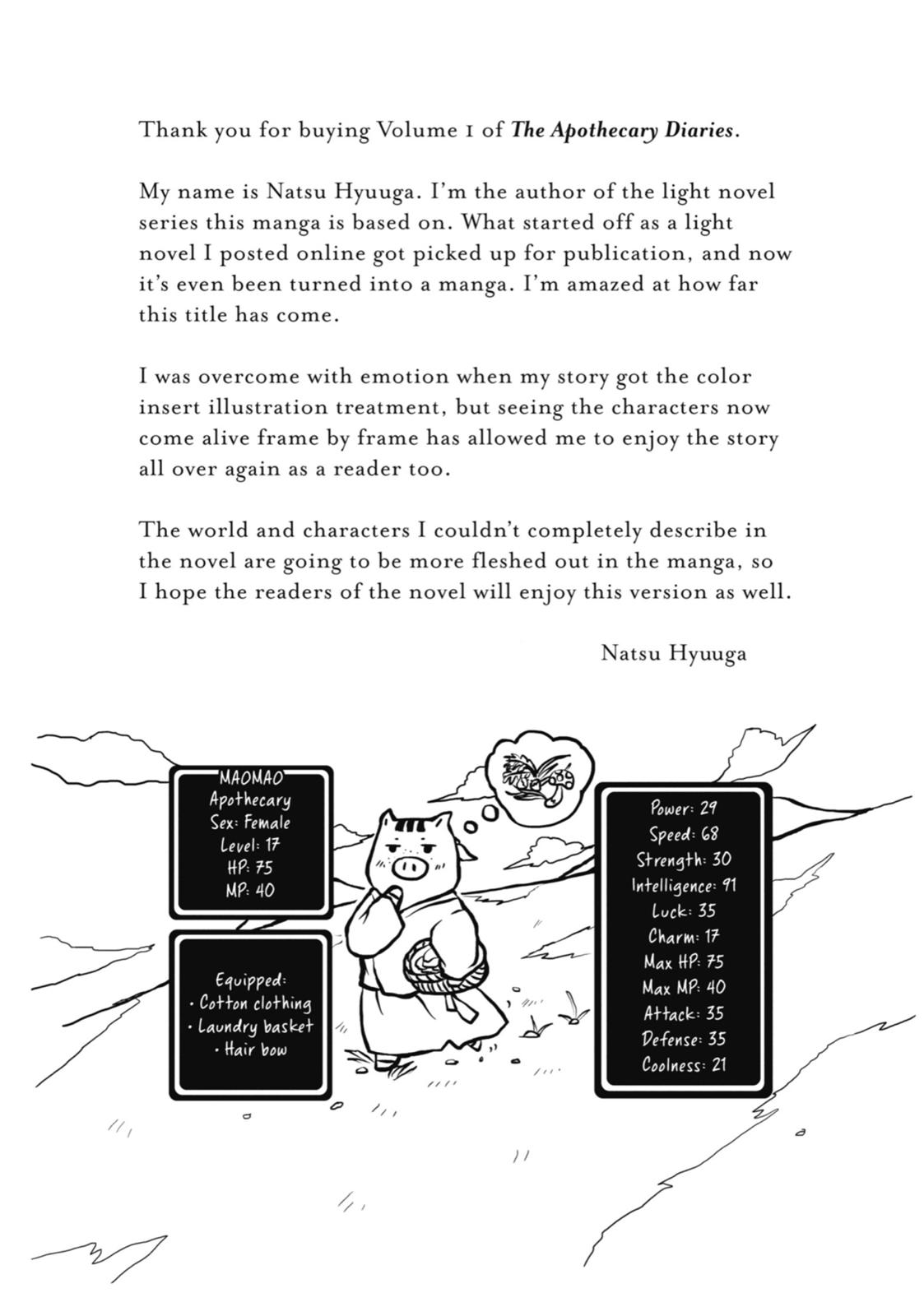Read The Apothecary Diaries ENGLISH Manga Online