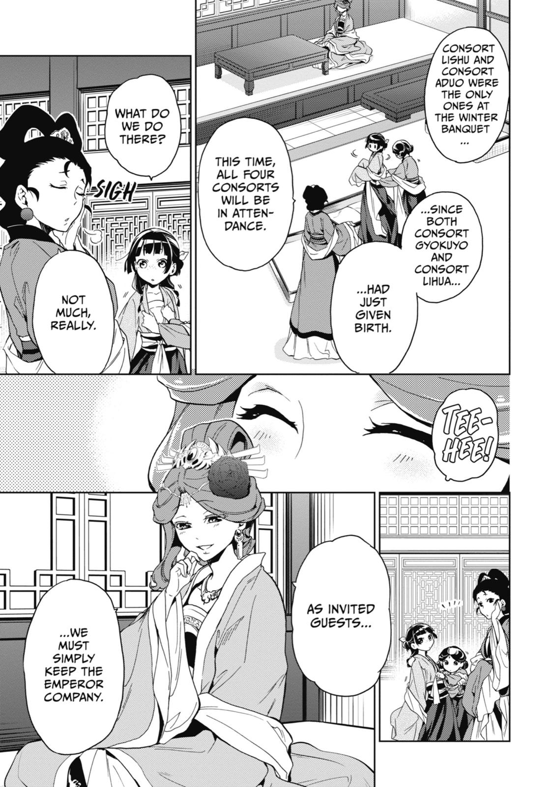 Read The Apothecary Diaries ENGLISH Manga Online