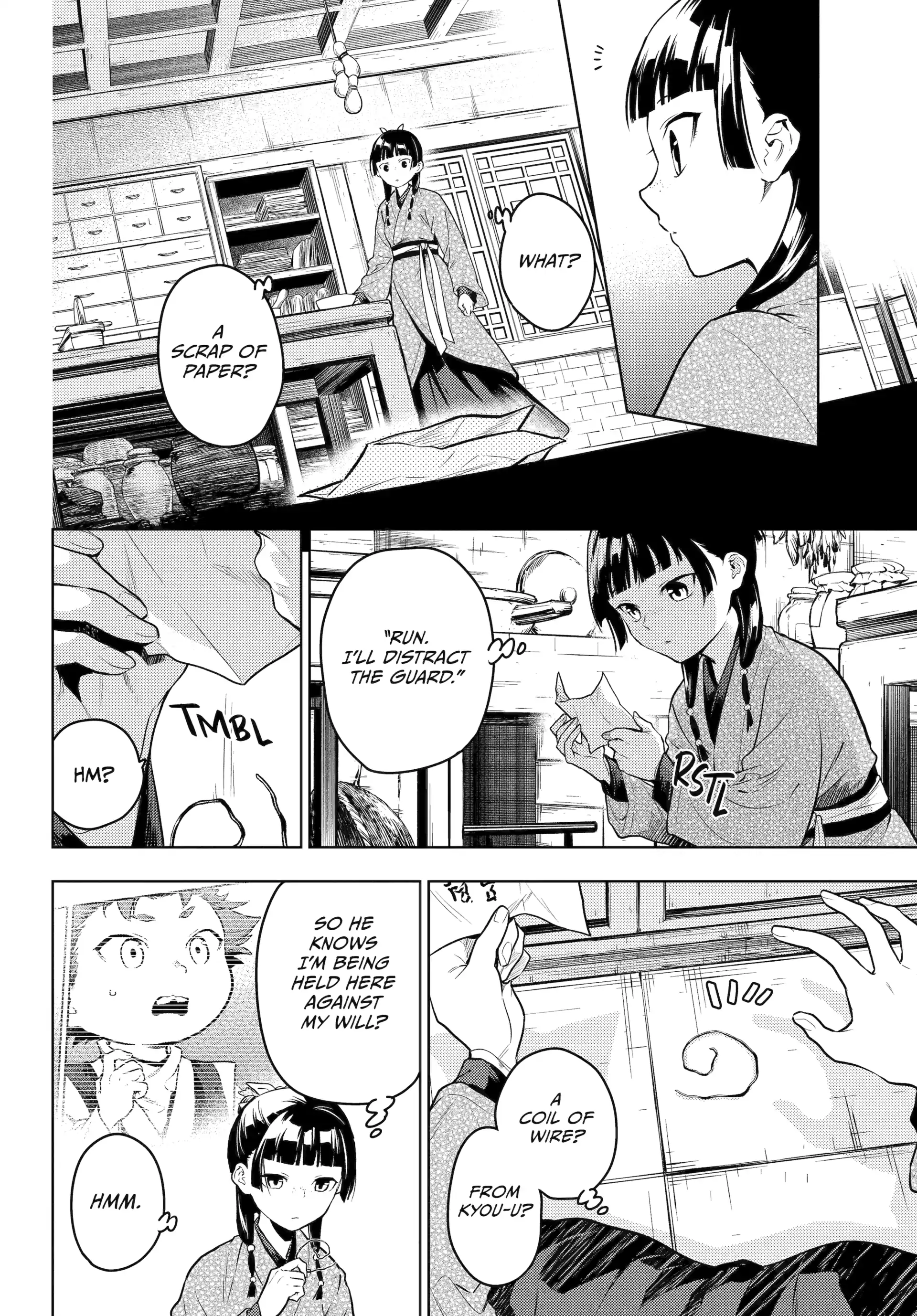 Read The Apothecary Diaries ENGLISH Manga Online