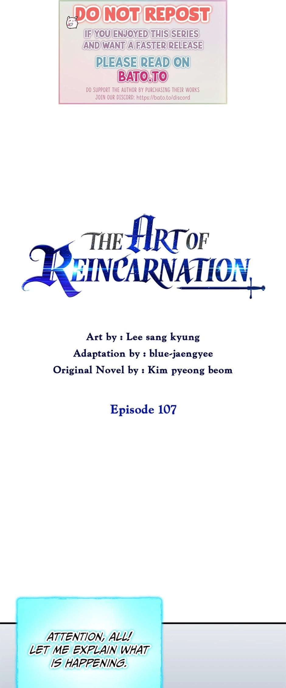 Read The Art of Reincarnation ENGLISH Manga Online
