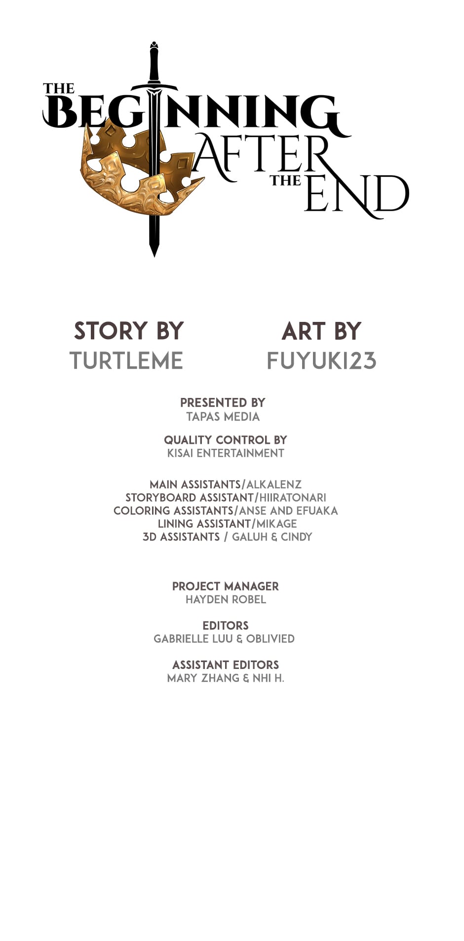 Read The Beginning After The End ENGLISH Manga Online