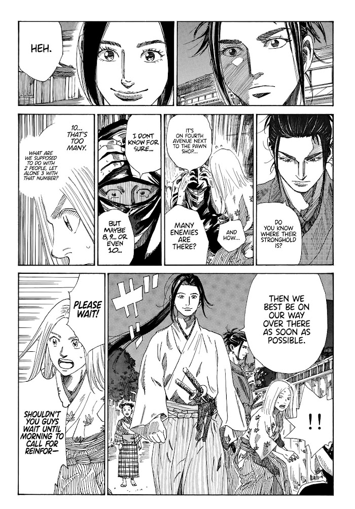 Read The Blue Wolves of Mibu ENGLISH Manga Online