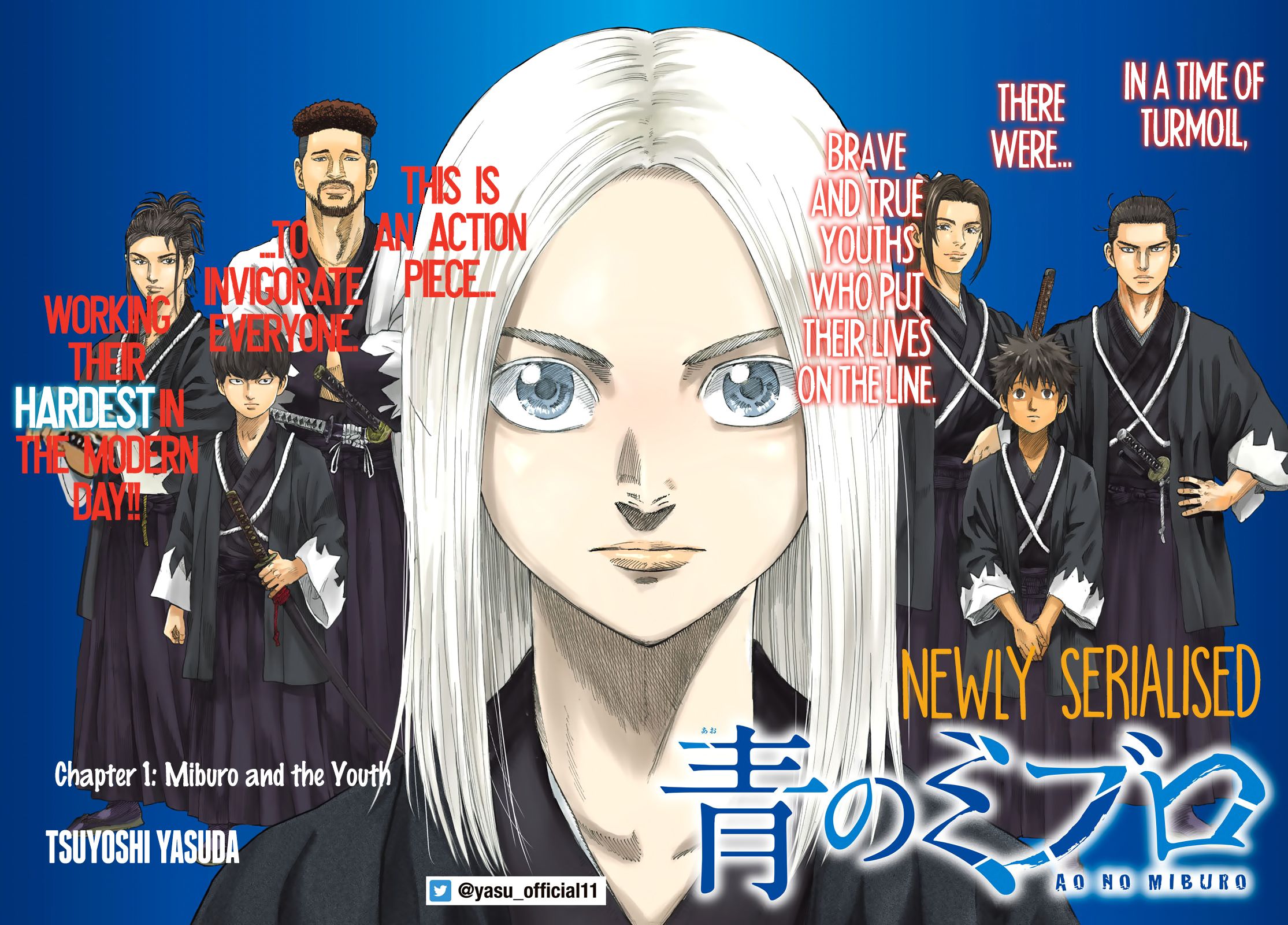 Read The Blue Wolves of Mibu ENGLISH Manga Online