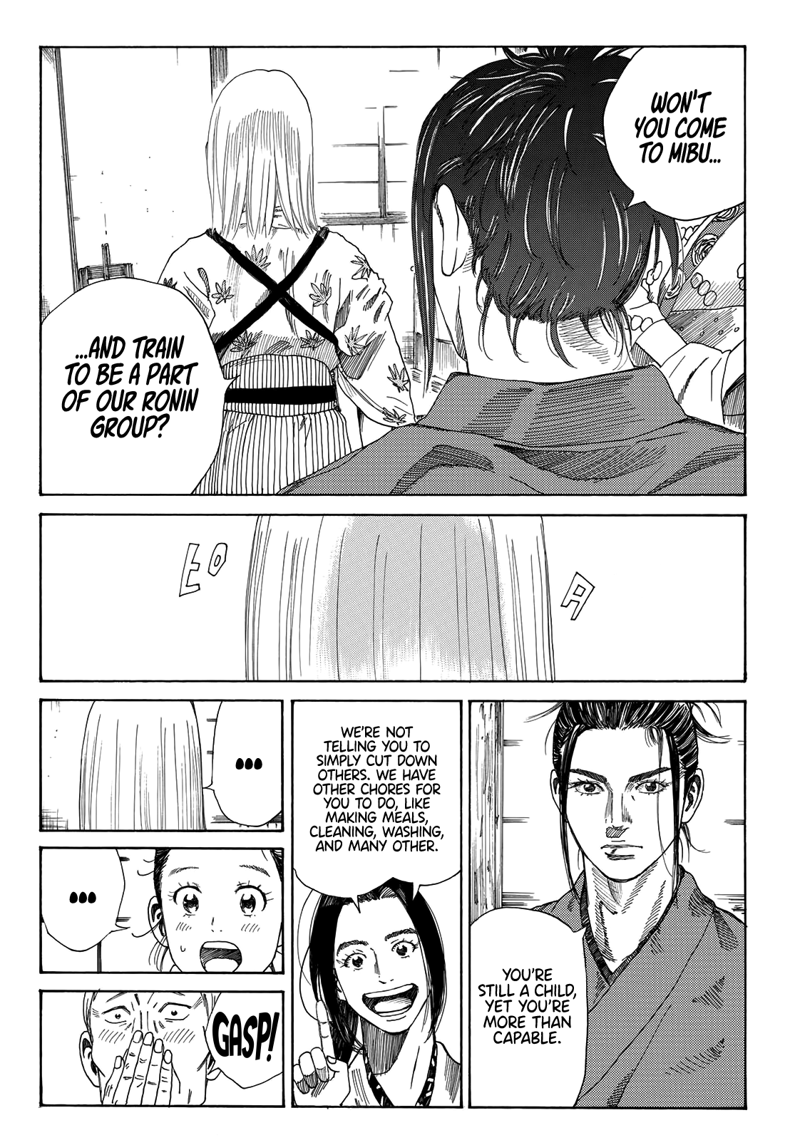 Read The Blue Wolves of Mibu ENGLISH Manga Online