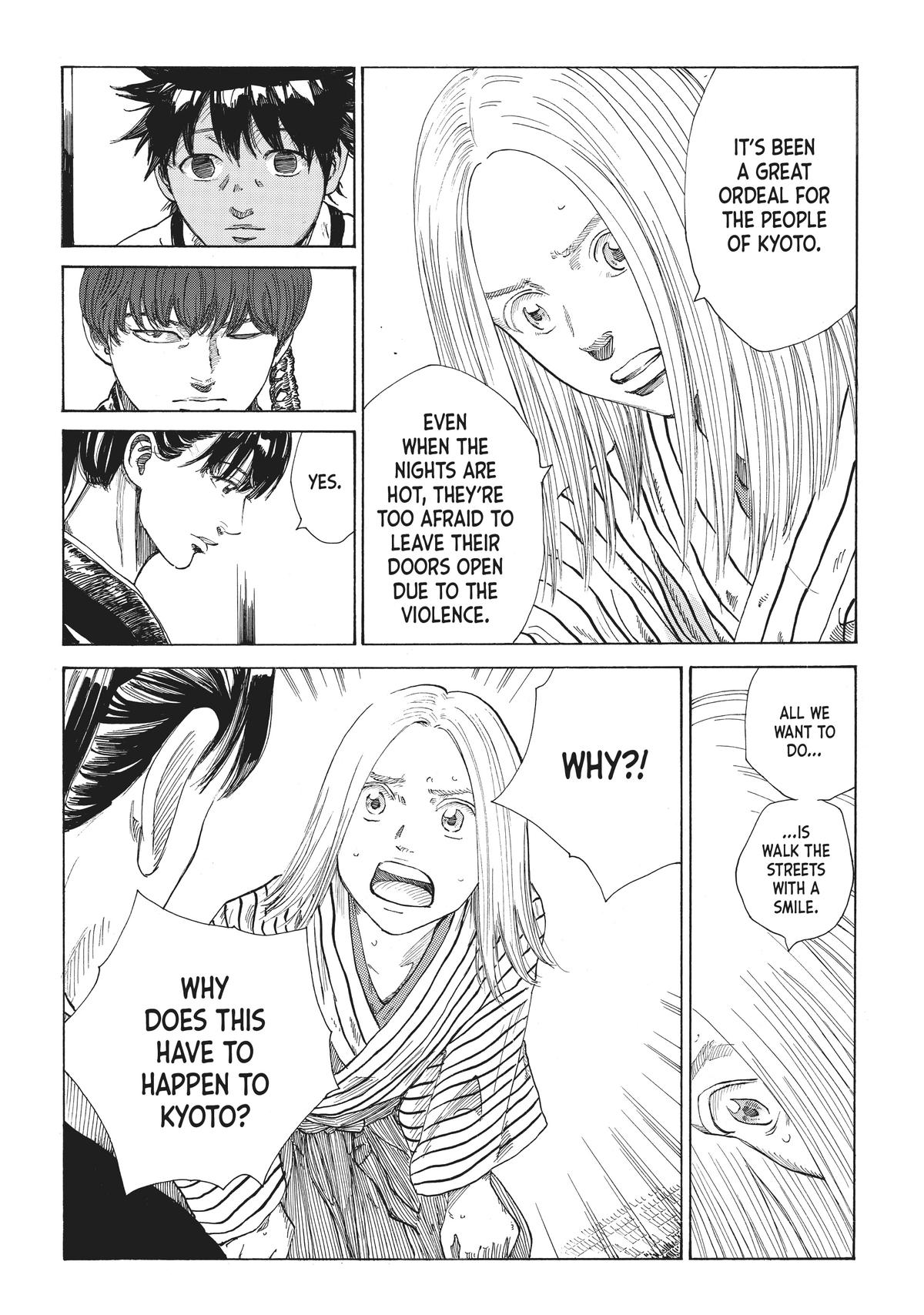 Read The Blue Wolves of Mibu ENGLISH Manga Online