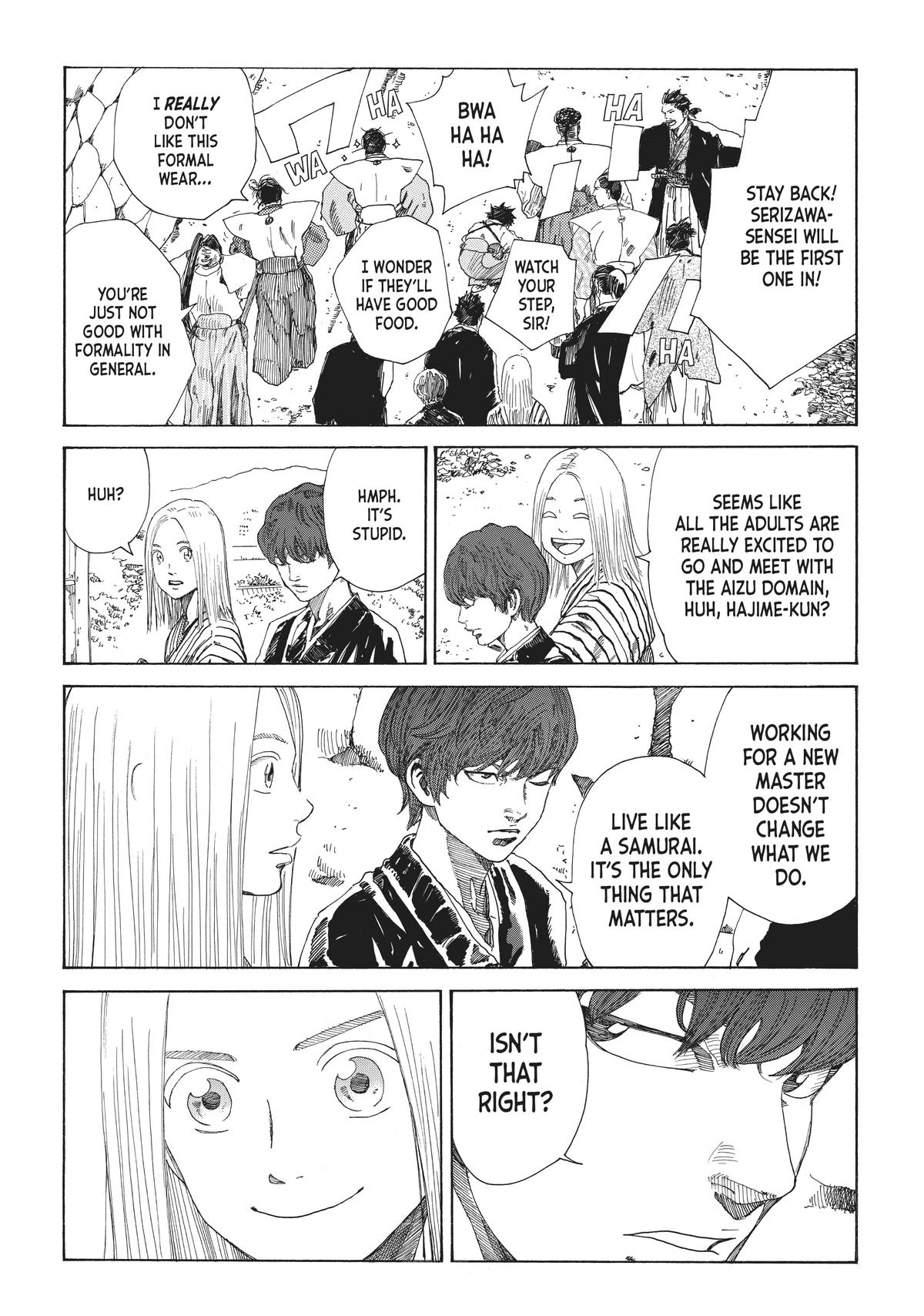 Read The Blue Wolves of Mibu ENGLISH Manga Online