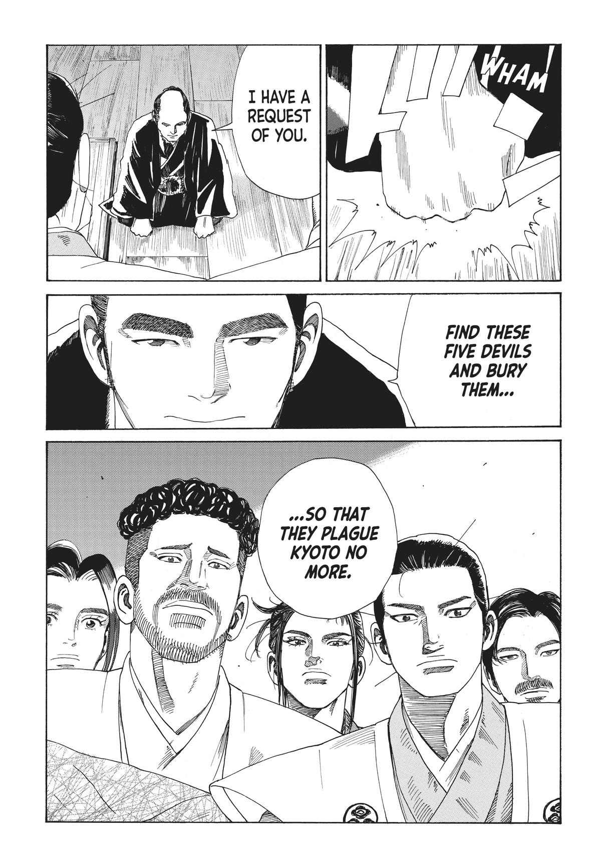 Read The Blue Wolves of Mibu ENGLISH Manga Online