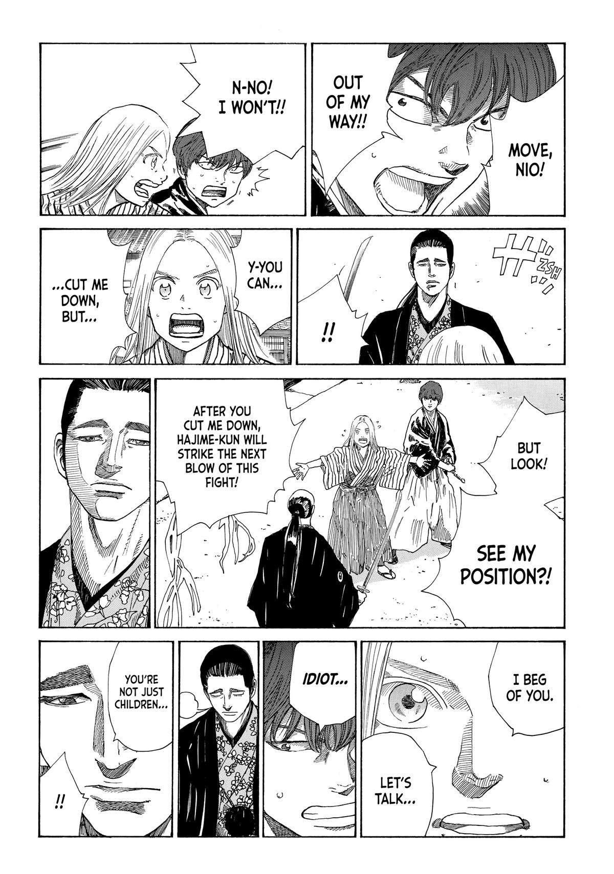 Read The Blue Wolves of Mibu ENGLISH Manga Online