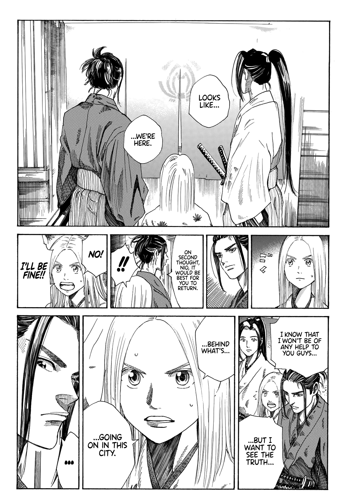 Read The Blue Wolves of Mibu ENGLISH Manga Online